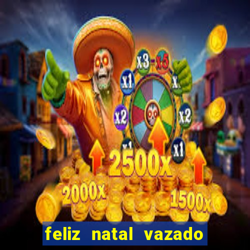 feliz natal vazado para imprimir